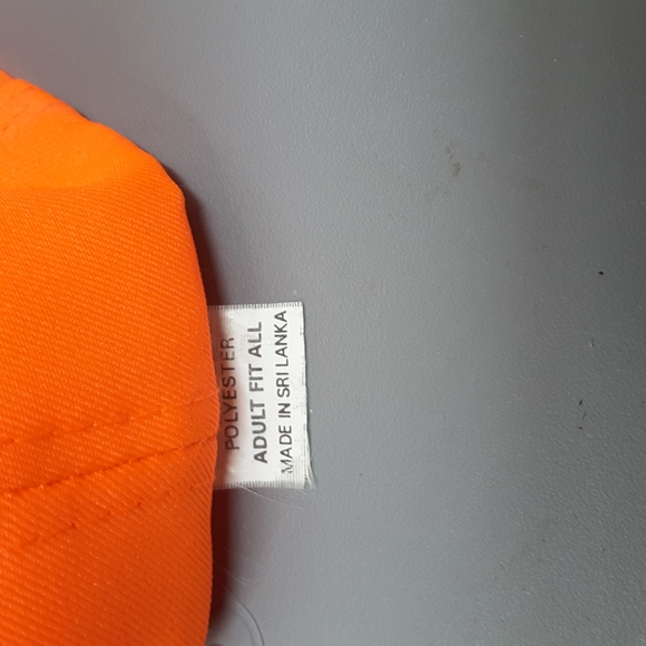 Safety Orange baseball cap - Picture 2 of 3
